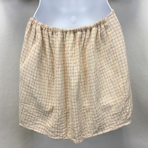 Zara Bow Front Cut Out Puff Sleeve Dress Tan - Picture 5 of 9